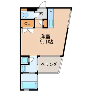 T-ステージ新栄【3階】の間取り
