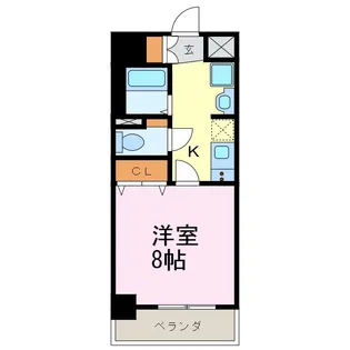 テルミオ常滑【8階】の間取り