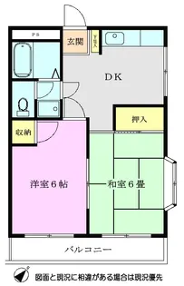 ハイツ本橋【2階】の間取り