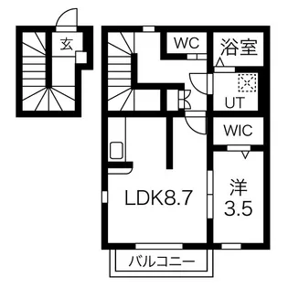 ララ・ポート【2階】の間取り