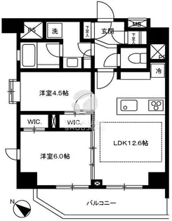 アイディーコート飯田橋【3階】の間取り