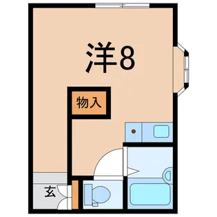 ミキハウス【1階】の間取り