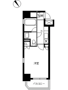スカイコート初台【3階】の間取り