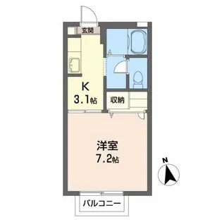 鳳鳴の杜 参番館【2階】の間取り