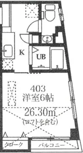 メゾンフラワー南荻窪【4階】の間取り