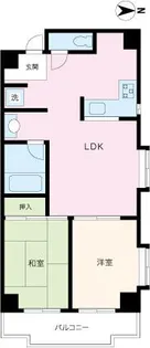 IVY HEIGHTS(アイビーハイツ)【5階】の間取り