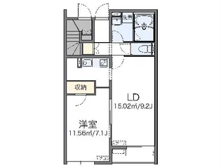 レオネクストはな【1階】の間取り