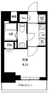 アーバンパークお花茶屋【4階】の間取り