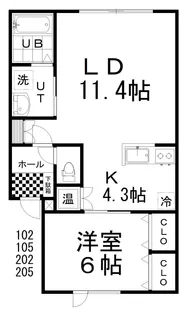 STIER(シュティア)【2階】の間取り