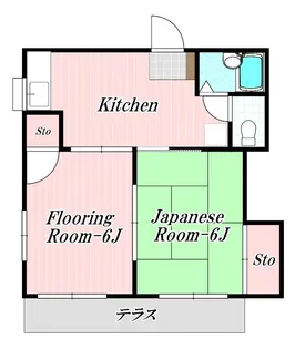 サンモール【1階】の間取り