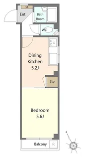 第七喜作ビル【1階】の間取り