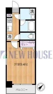 Monte Verde Kagurazaka【3階】の間取り