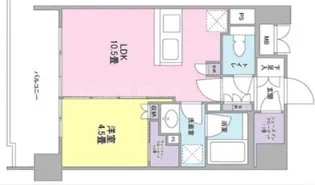 クローバー神田紺屋町【13階】の間取り