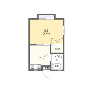 ショウハイツ三田【1階】の間取り