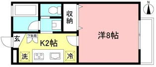 グランメール・イズミ【2階】の間取り