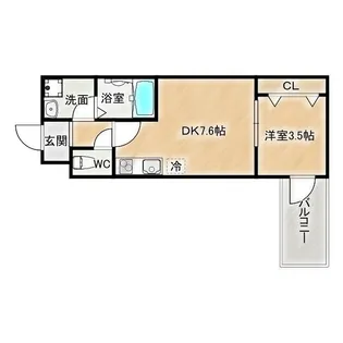 アート城北駅前【1階】の間取り