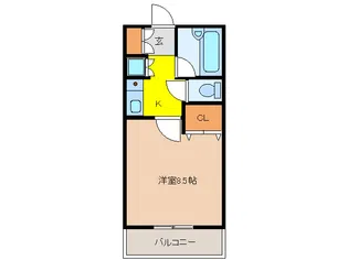 ハピネス【1階】の間取り