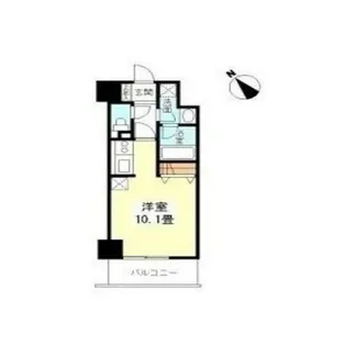 TKフラッツ渋谷【8階】の間取り