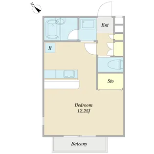シュトラーセ【2階】の間取り