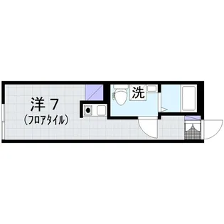 ウェルネス大和【2階】の間取り