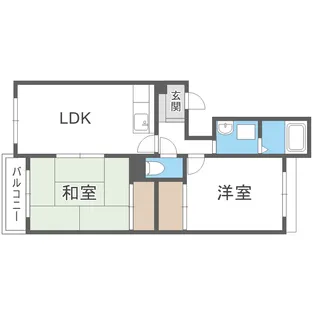 シャトー32【4階】の間取り