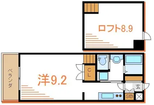 オリーブ【2階】の間取り