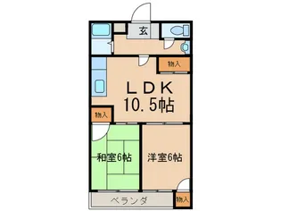 四ッ谷ビル【5階】の間取り