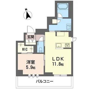 リラフォート【3階】の間取り