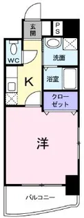 ブリアンオーブ【4階】の間取り