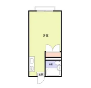 エステートピアウチダ【1階】の間取り