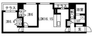 三の丸殿【2階】の間取り