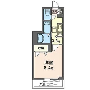 Ceder Wood【3階】の間取り