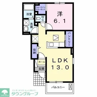 セレーナA【1階】の間取り