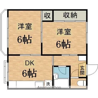 エスポワール平【2階】の間取り