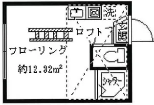 フェリスヴィガ―【1階】の間取り