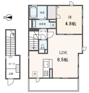 Flower’s Houseの間取り