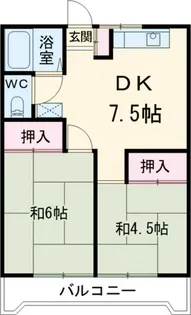 メゾン クサノ【1階】の間取り