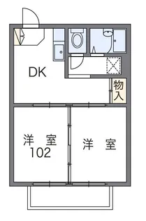 NEOハイム【1階】の間取り
