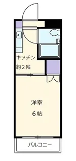 ハイタウン馬込公園【3階】の間取り