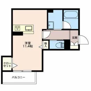 サンシャイン【3階】の間取り
