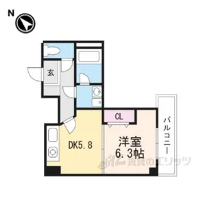 ラフィーネ瀬田【3階】の間取り
