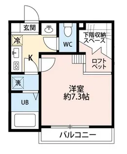 サンセット【2階】の間取り