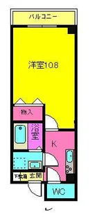 ソレイユ・レヴァン【7階】の間取り