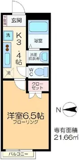 アーカスK VI【2階】の間取り