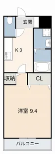 グリーンコートII【1階】の間取り