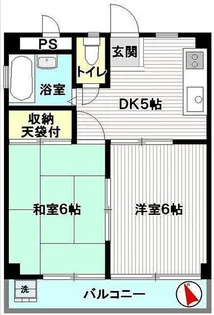 メゾン・ユキ【2階】の間取り
