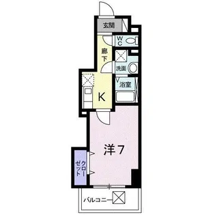 アルカディアV【5階】の間取り