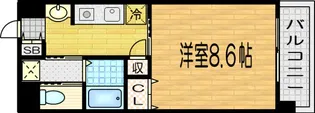 5S京都五条【3階】の間取り