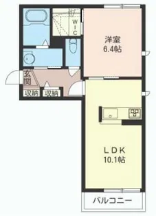 フォレスト本厚木【2階】の間取り