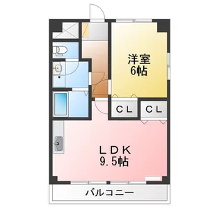 リップルN【1階】の間取り